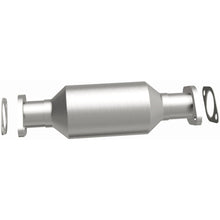 Load image into Gallery viewer, MagnaFlow Exhaust Products 23235 Standard Grade Direct-Fit Catalytic Converter for Select Dodge Challenger, Dodge Colt, Hyundai Excel, Mitsubishi Cordia, Mitsubishi Mirage, Mitsubishi Precis, Mitsubishi Tredia, Plymouth Champ, Plymouth Colt