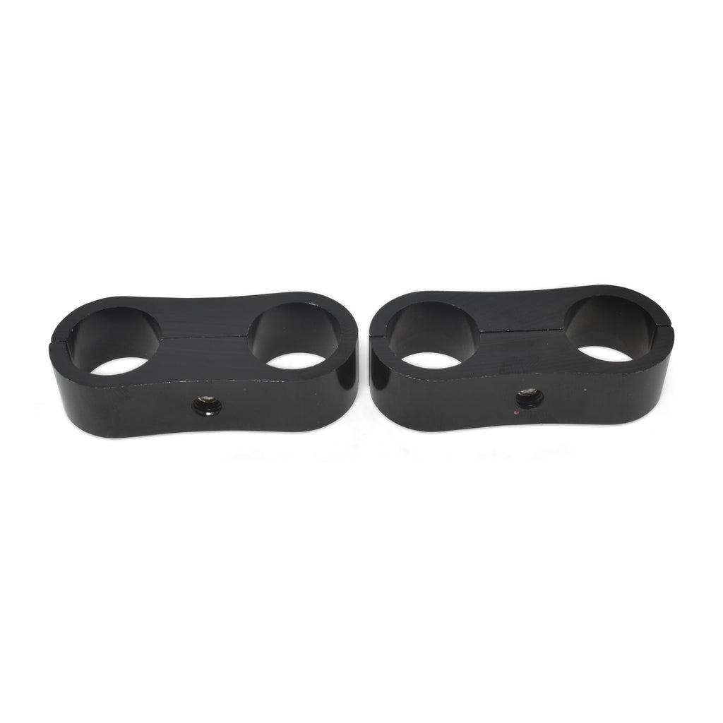 Hose-Seperator-For--6An-Braided-Hose---Anodized-Black