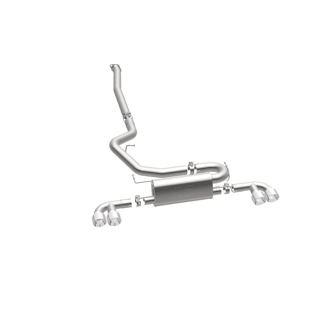 MagnaFlow Exhaust Products 16824 Street Series Polished Cat-Back System for Select Subaru Impreza