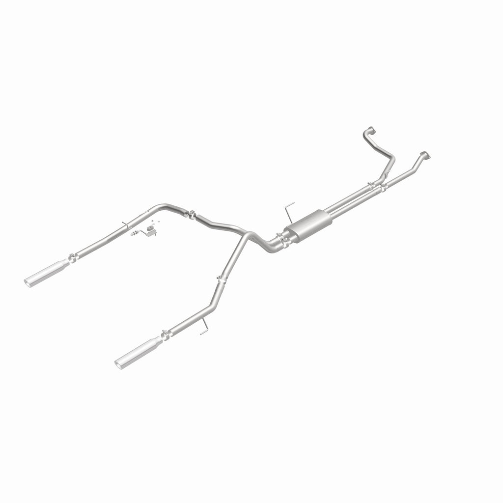 MagnaFlow Exhaust Products 15582 Street Series Polished Cat-Back System for Select Nissan TITAN