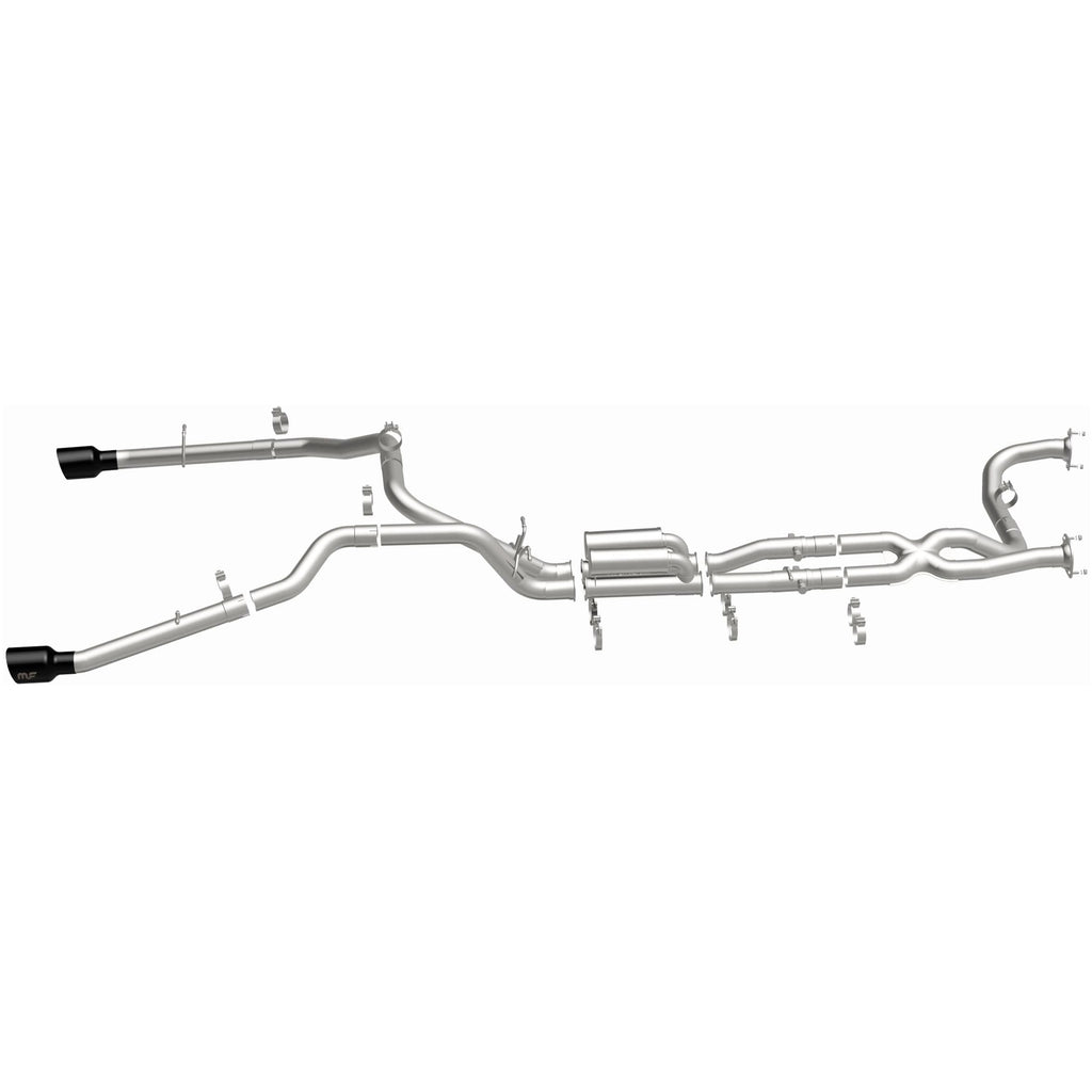 MagnaFlow Exhaust Products 19704 SPEQ Series Black Chrome Cat-Back System for Select Ram