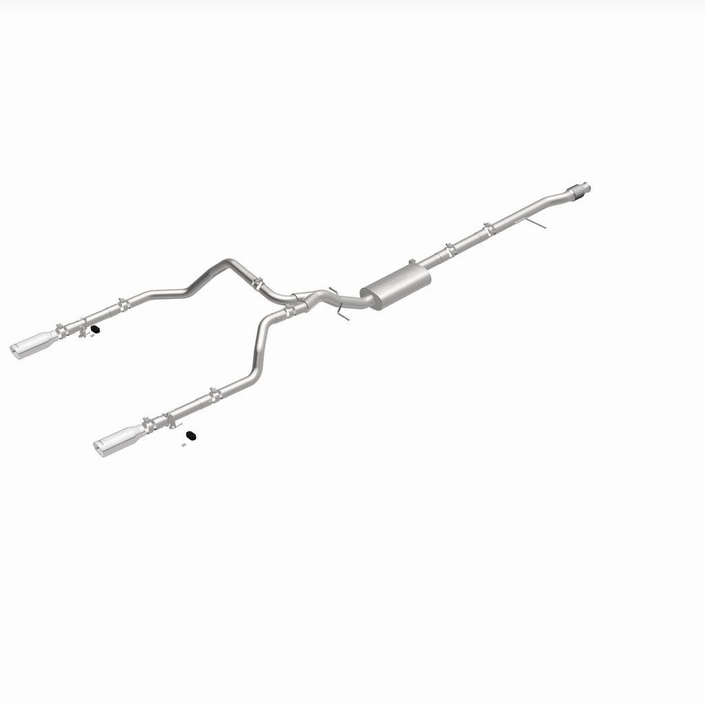 MagnaFlow Exhaust Products 19471 Street Series Polished Cat-Back System for Select Chevrolet Silverado 1500, Chevrolet Silverado LTD, GMC Sierra 1500, GMC Sierra Limited