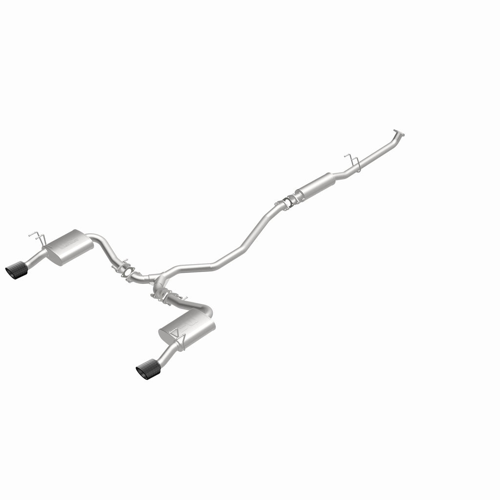 MagnaFlow Exhaust Products 19612 NEO Series Carbon Fiber Tips Cat-Back System for Select Honda Civic