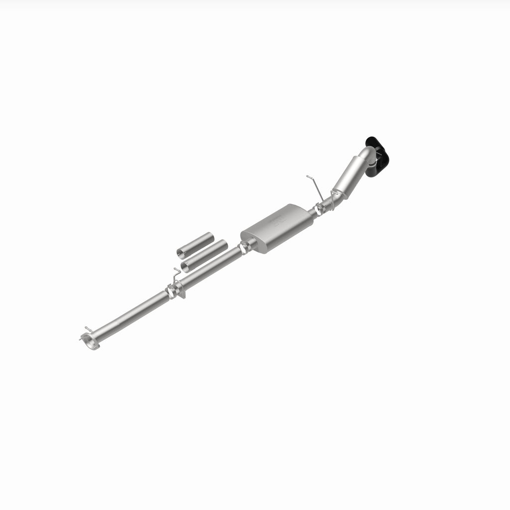 MagnaFlow Exhaust Products 19376 Street Series Black Coated Cat-Back System for Select Chevrolet Silverado HD, Chevrolet Silverado HD, GMC Sierra HD, GMC Sierra HD