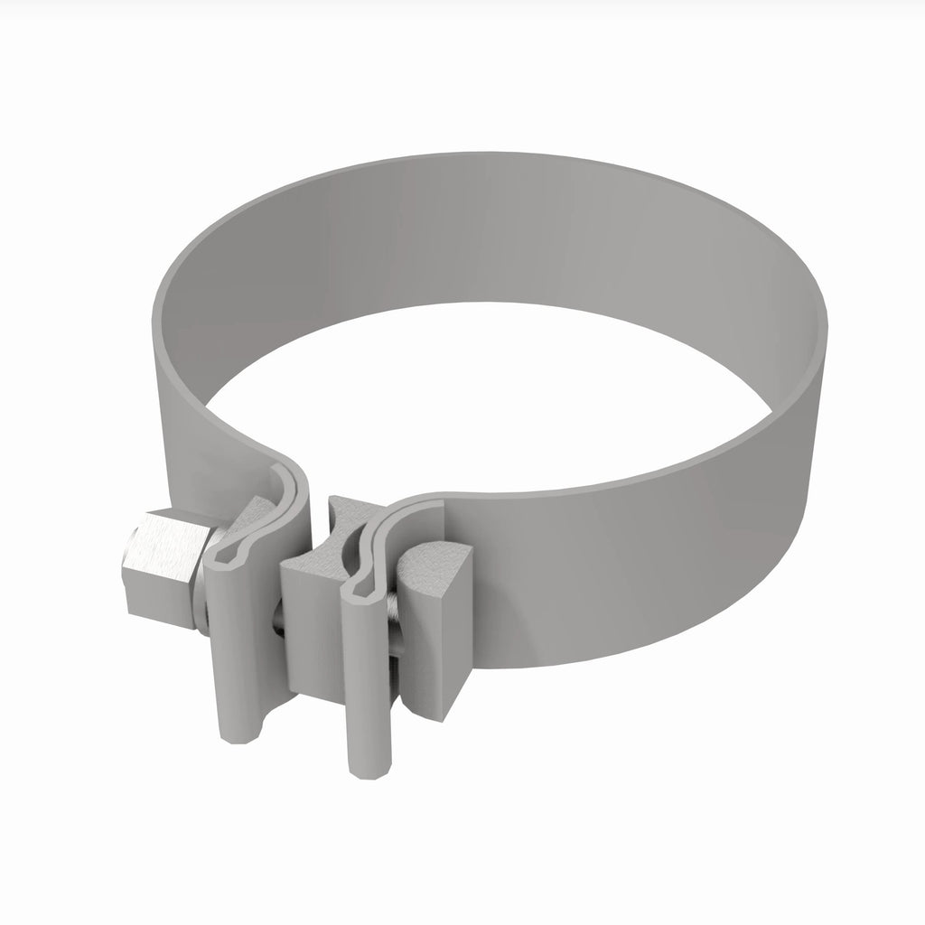 MagnaFlow Exhaust Products 10166 10 pk - Lap Joint Band Clamp - 4.00in.