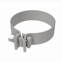 Load image into Gallery viewer, MagnaFlow Exhaust Products 10166 10 pk - Lap Joint Band Clamp - 4.00in.