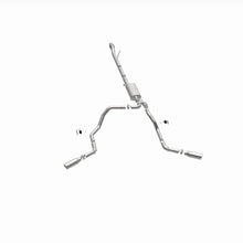 Load image into Gallery viewer, MagnaFlow Exhaust Products 19473 Street Series Polished Cat-Back System for Select Chevrolet Silverado 1500, Chevrolet Silverado LTD, GMC Sierra 1500, GMC Sierra Limited