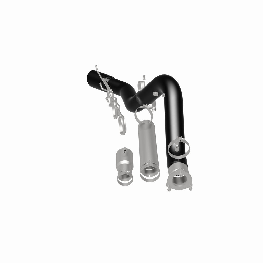 MagnaFlow Exhaust Products 19693 Black DPF Series Diesel 5 in DPF Back for Select Chevrolet Silverado HD, Chevrolet Silverado HD, GMC Sierra HD, GMC Sierra HD