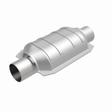 Load image into Gallery viewer, MagnaFlow Exhaust Products 91005 Standard Grade Universal Catalytic Converter for Select Audi V8 Quattro, Buick Regal, Buick Skylark, Chevrolet LLV, Chevrolet S10, Chrysler Cordoba, Chrysler Daytona, Chrysler Imperial, Chrysler LeBaron, Chrysler New