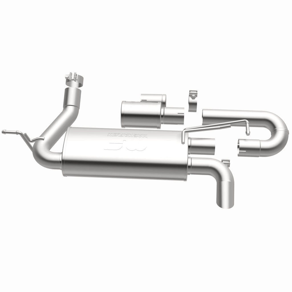 MagnaFlow Exhaust Products 19668 Overland Series Axle Back System for Select Jeep Wrangler, Jeep Wrangler JK