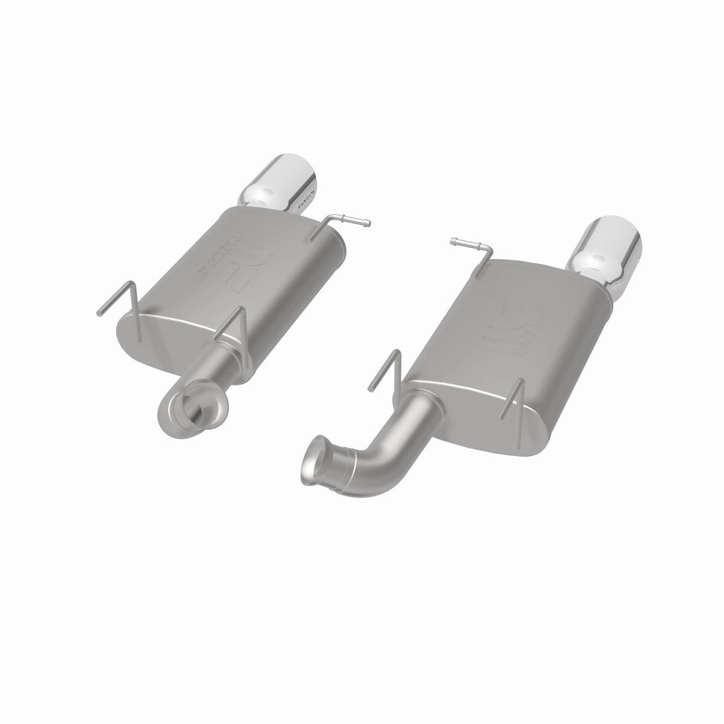 MagnaFlow Exhaust Products 15595 Street Series Polished Axle Back System for Select Ford Mustang