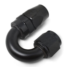 Load image into Gallery viewer, Performance--12-An-Black-180-Degree-Full-Flow-Swivel-Hose-End
