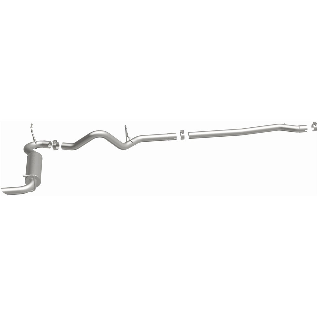 MagnaFlow Exhaust Products 15117 Competition Series Stainless 2.5 in Cat-Back for Select Jeep Wrangler, Jeep Wrangler JK