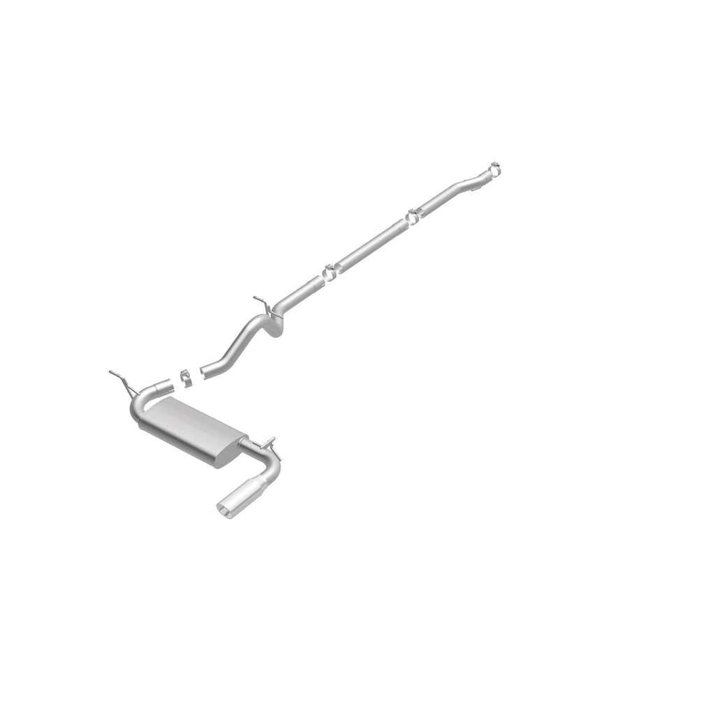 MagnaFlow Exhaust Products 16751 Street Series Polished Cat-Back System for Select Jeep Wrangler