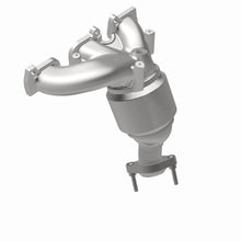 Load image into Gallery viewer, MagnaFlow Exhaust Products 51220 OEM Grade Manifold Catalytic Converter for Select Ford Edge, Ford Explorer, Ford Flex, Ford Police Interceptor Sedan, Ford Police Interceptor Utility, Ford Taurus, Lincoln Continental, Lincoln MKS, Lincoln MKT, Lincoln