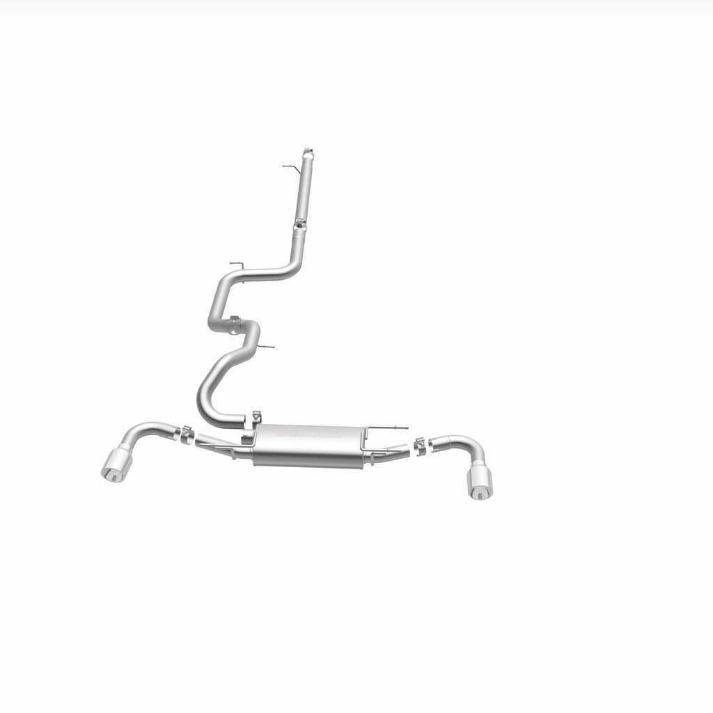 MagnaFlow Exhaust Products 15146 Street Series Polished Cat-Back System for Select Mazda 3