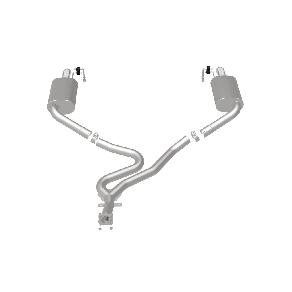 MagnaFlow Exhaust Products 16889 Street Series Polished Cat-Back System for Select Chevrolet Corvette