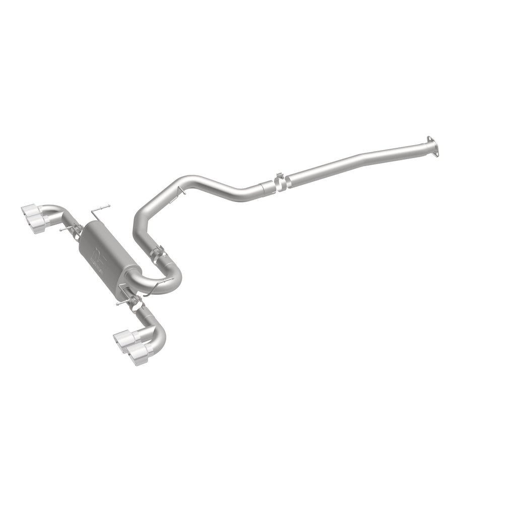 MagnaFlow Exhaust Products 16824 Street Series Polished Cat-Back System for Select Subaru Impreza