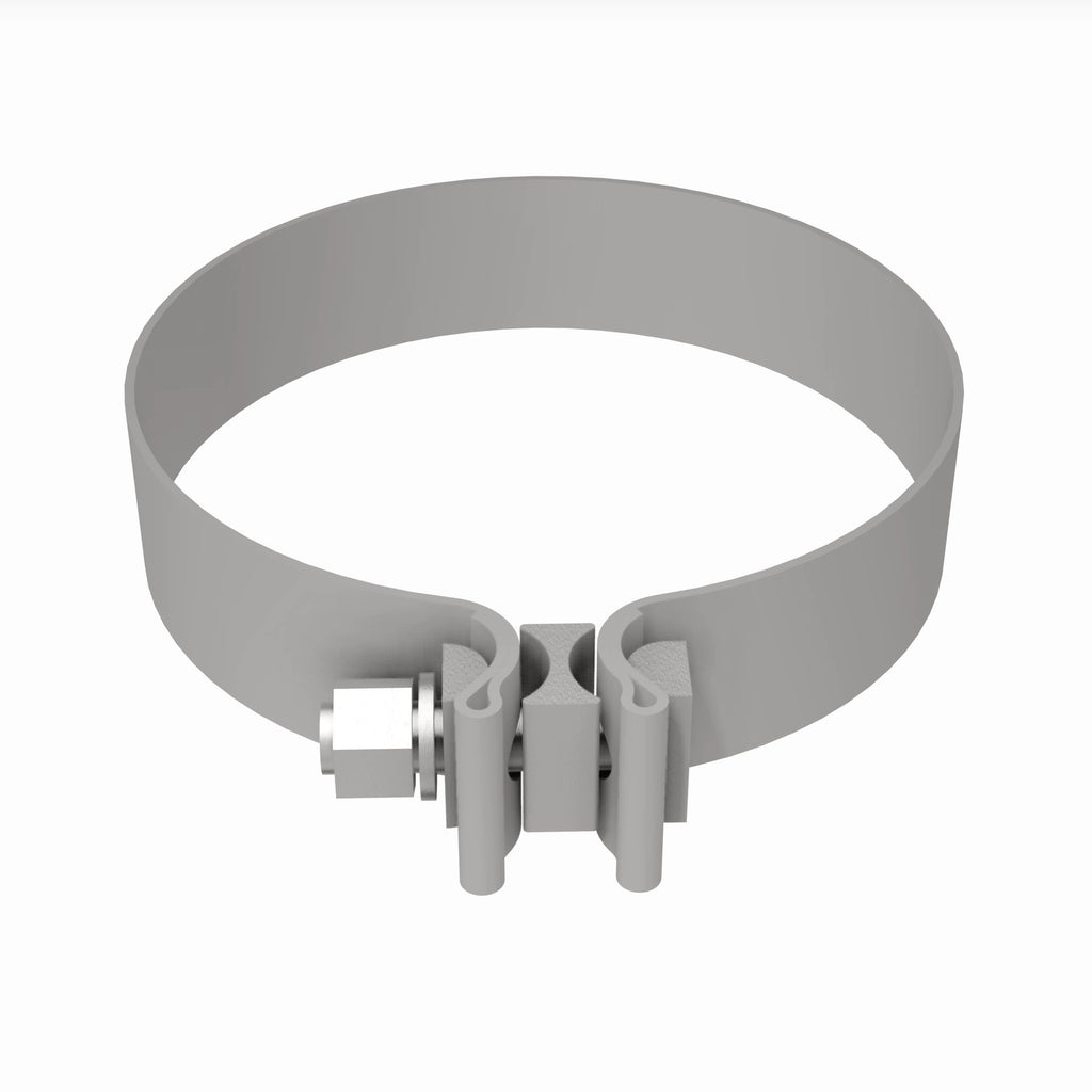 MagnaFlow Exhaust Products 10167 10 pk - Lap Joint Band Clamp - 5.00in.