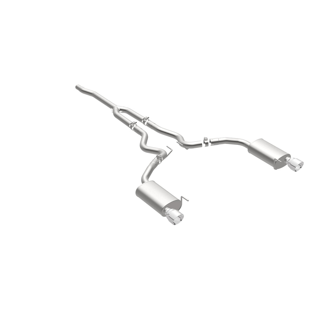 MagnaFlow Exhaust Products 19097 Street Series Polished Cat-Back System for Select Ford Mustang