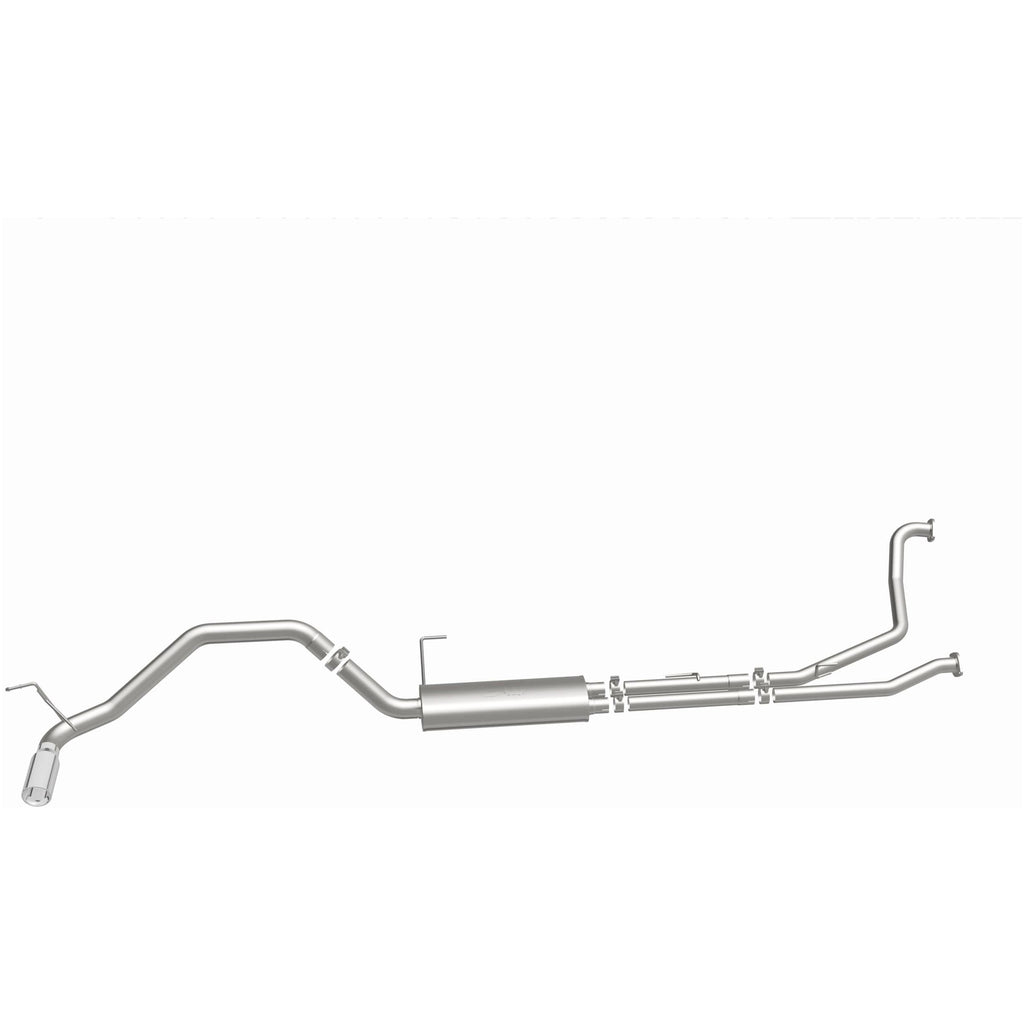 MagnaFlow Exhaust Products 19421 Street Series Polished Cat-Back System for Select Nissan TITAN