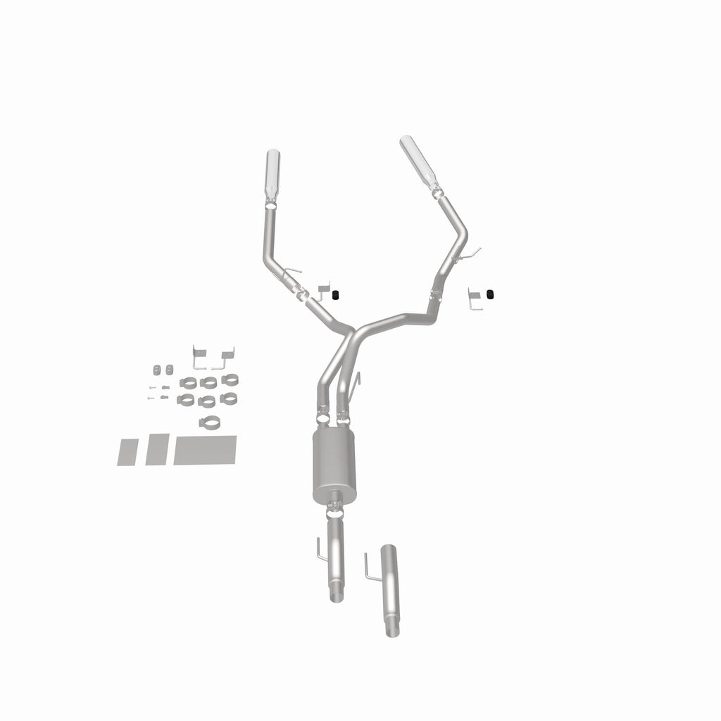 MagnaFlow Exhaust Products 15460 Street Series Polished Cat-Back System for Select Ford F-150