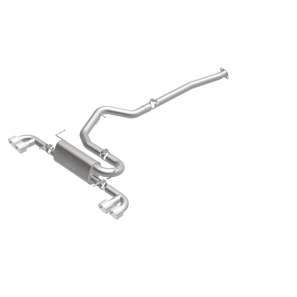 MagnaFlow Exhaust Products 16824 Street Series Polished Cat-Back System for Select Subaru Impreza