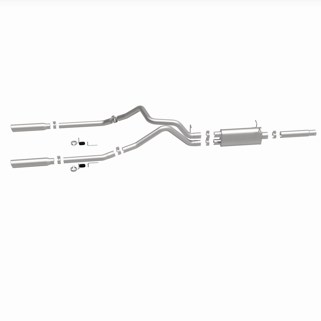 MagnaFlow Exhaust Products 15735 Street Series Polished Cat-Back System for Select Dodge Dakota
