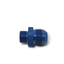 Load image into Gallery viewer, Performance--4-An-Flare-To-10Mm-X-1.25-Metric-Thread-Adapter-(Blue)
