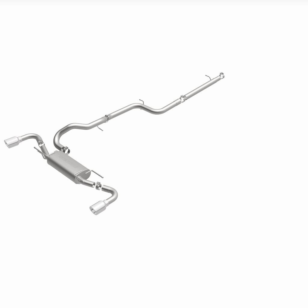 MagnaFlow Exhaust Products 15146 Street Series Polished Cat-Back System for Select Mazda 3