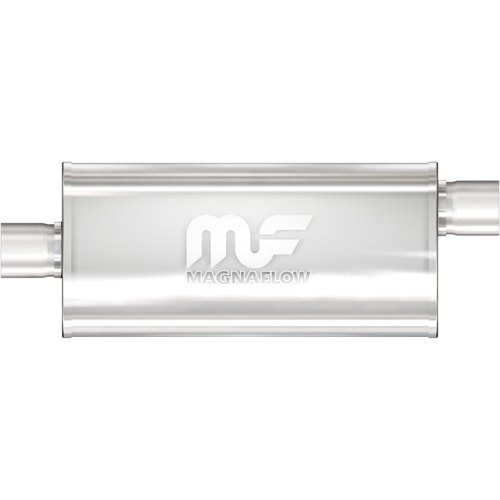 MagnaFlow Exhaust Products 14229 Straight-Through Performance Muffler; 3in. Offset/Center; 5x14x8 Body
