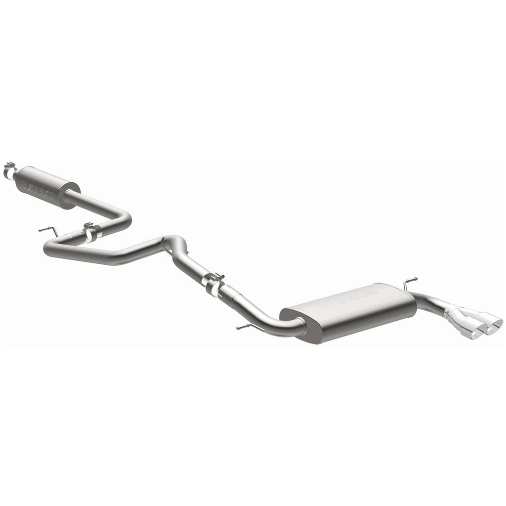 MagnaFlow Exhaust Products 15072 Street Series Polished Cat-Back System for Select Ford Focus