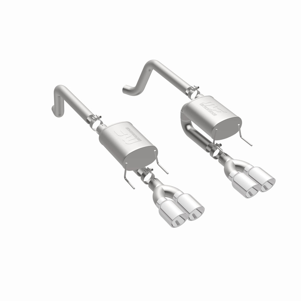 MagnaFlow Exhaust Products 15886 Street Series Polished Axle Back System for Select Chevrolet Corvette