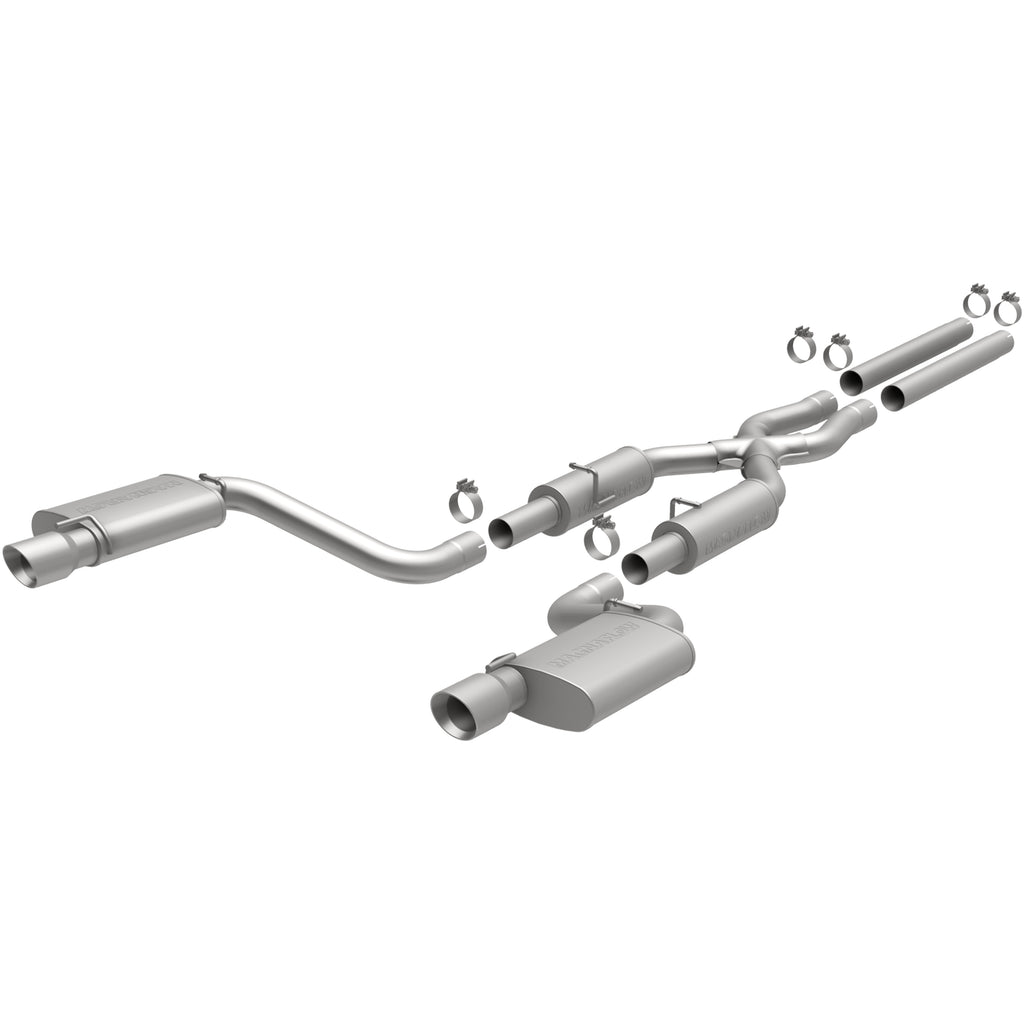MagnaFlow Exhaust Products 15494 Street Series Polished Cat-Back System for Select Dodge Charger