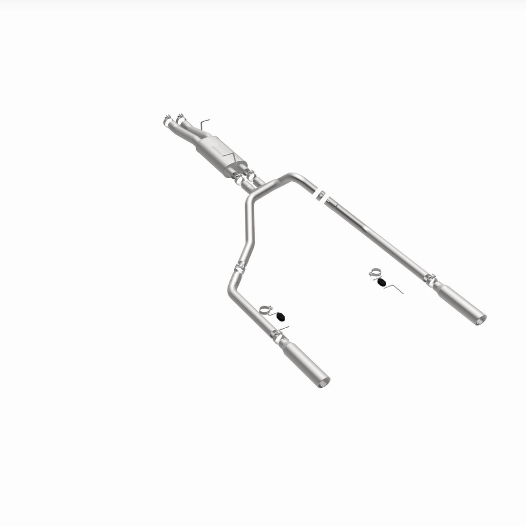 MagnaFlow Exhaust Products 15829 Street Series Polished Cat-Back System for Select Chevrolet Silverado HD, Chevrolet Silverado HD Classic, GMC Sierra HD, GMC Sierra HD Classic