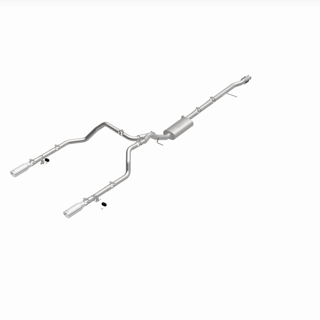MagnaFlow Exhaust Products 19471 Street Series Polished Cat-Back System for Select Chevrolet Silverado 1500, Chevrolet Silverado LTD, GMC Sierra 1500, GMC Sierra Limited