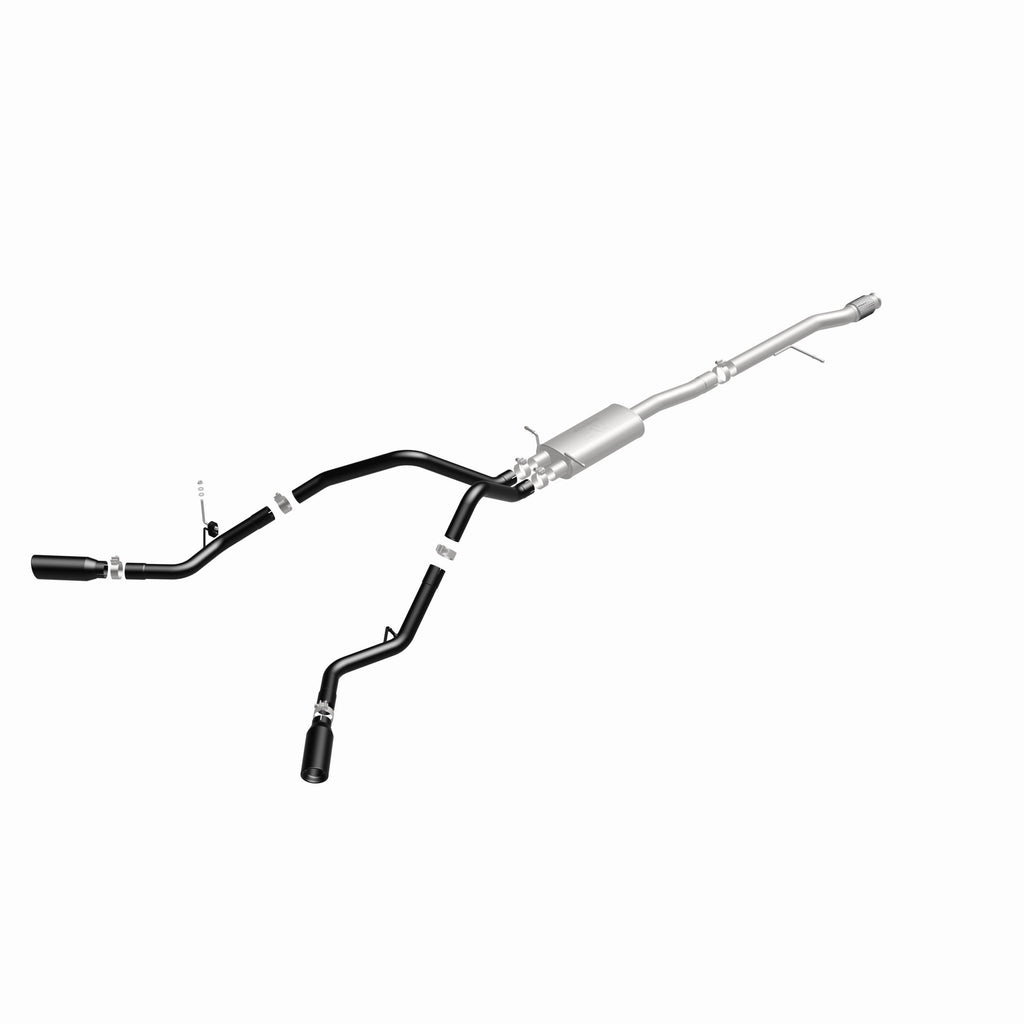 MagnaFlow Exhaust Products 15360 Street Series Black Coated Cat-Back System for Select Chevrolet Silverado 1500, Chevrolet Silverado LD, GMC Sierra 1500, GMC Sierra Limited
