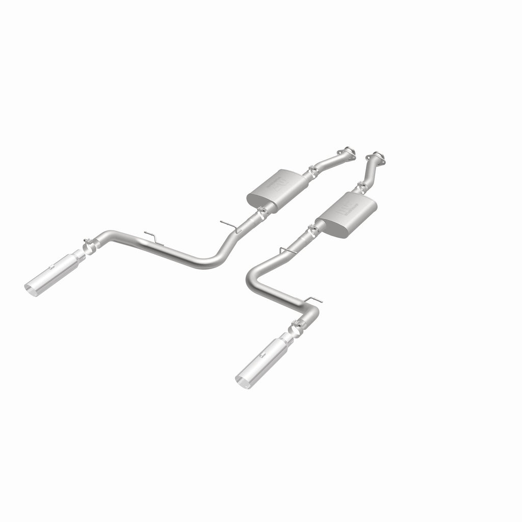MagnaFlow Exhaust Products 15644 Street Series Polished Cat-Back System for Select Ford Mustang