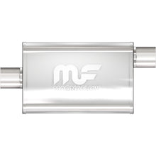 Load image into Gallery viewer, MagnaFlow Exhaust Products 11254 Straight-Through Performance Muffler; 2in. Offset/Center; 4x18x9 Body
