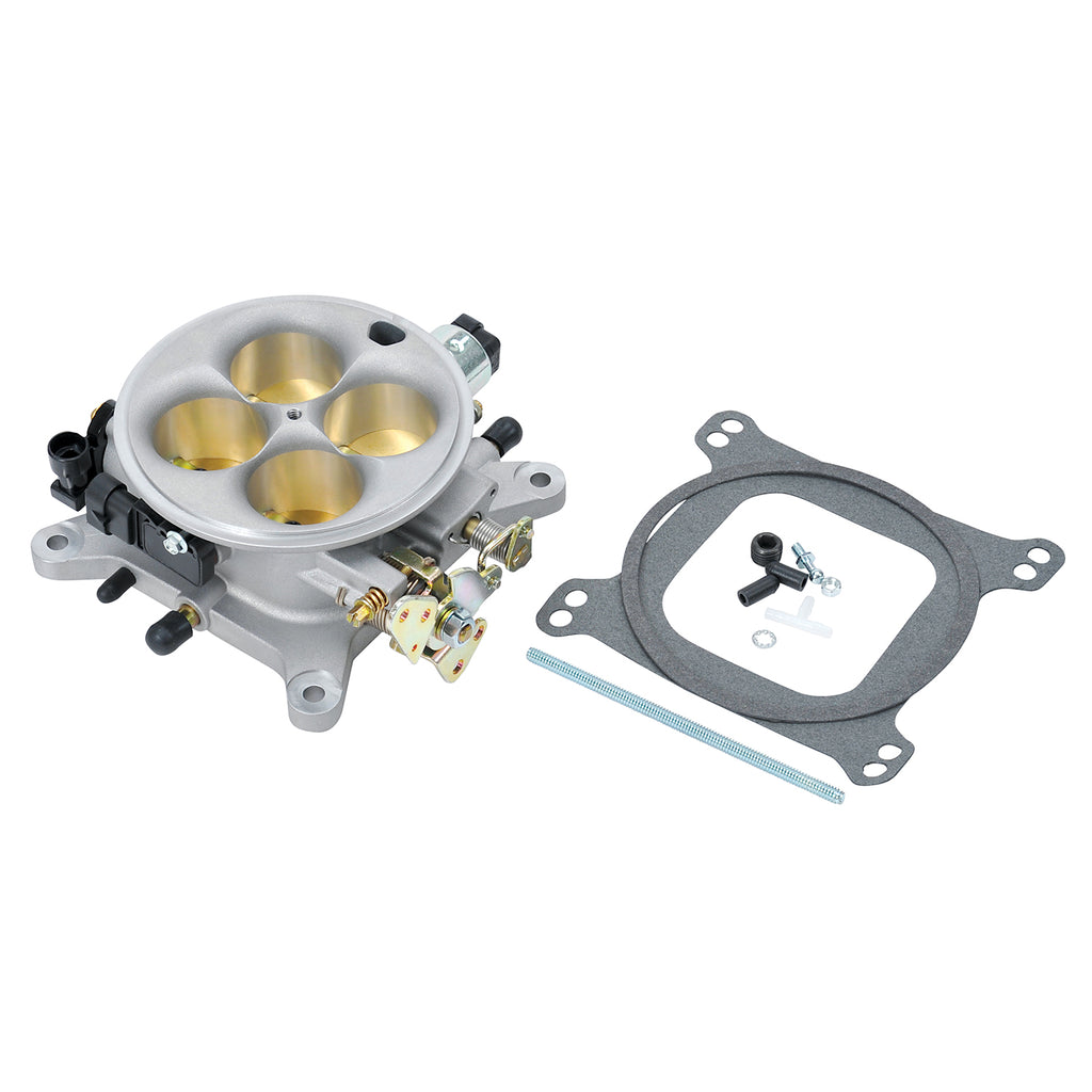 Throttle-Body-Victor-Efi-4-Barrel-4150-Style-Flange-1.75In-Bores-Die-Cast