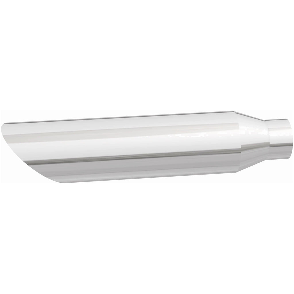 MagnaFlow Exhaust Products 35146 Single Exhaust Tip - 2.5in. Inlet/4in. Outlet