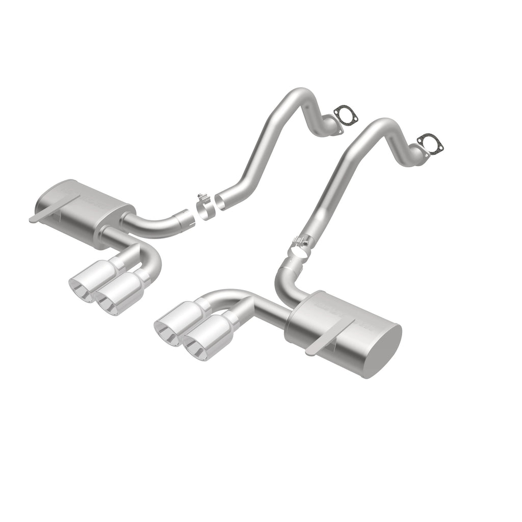 MagnaFlow Exhaust Products 16732 Street Series Polished Axle Back System for Select Chevrolet Corvette