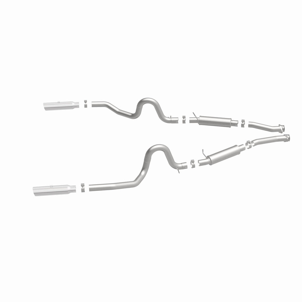 MagnaFlow Exhaust Products 15677 Competition Series Stainless 2.5 in Cat-Back for Select Ford Mustang