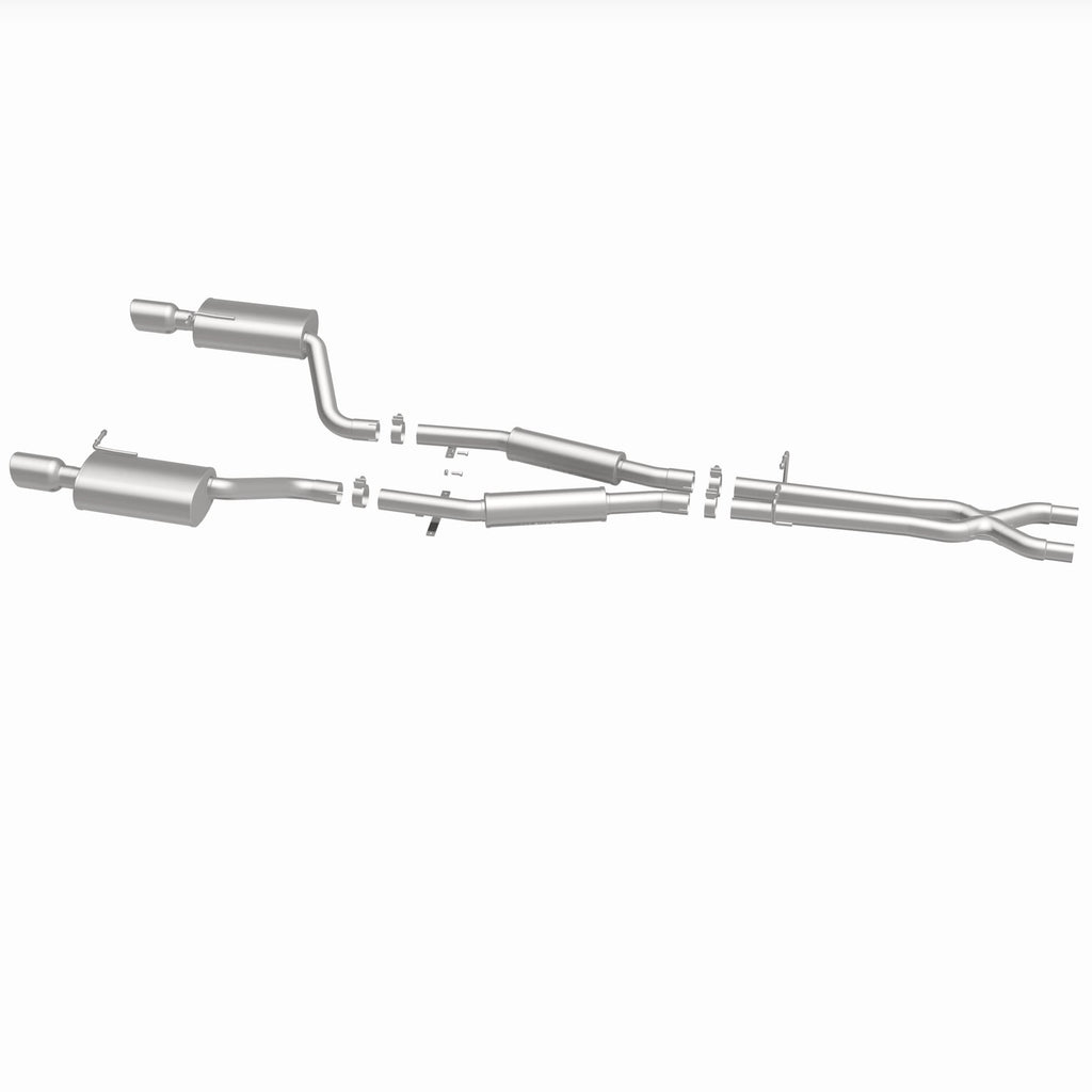 MagnaFlow Exhaust Products 16586 Sport Series Polished Cat-Back System for Select Audi S4