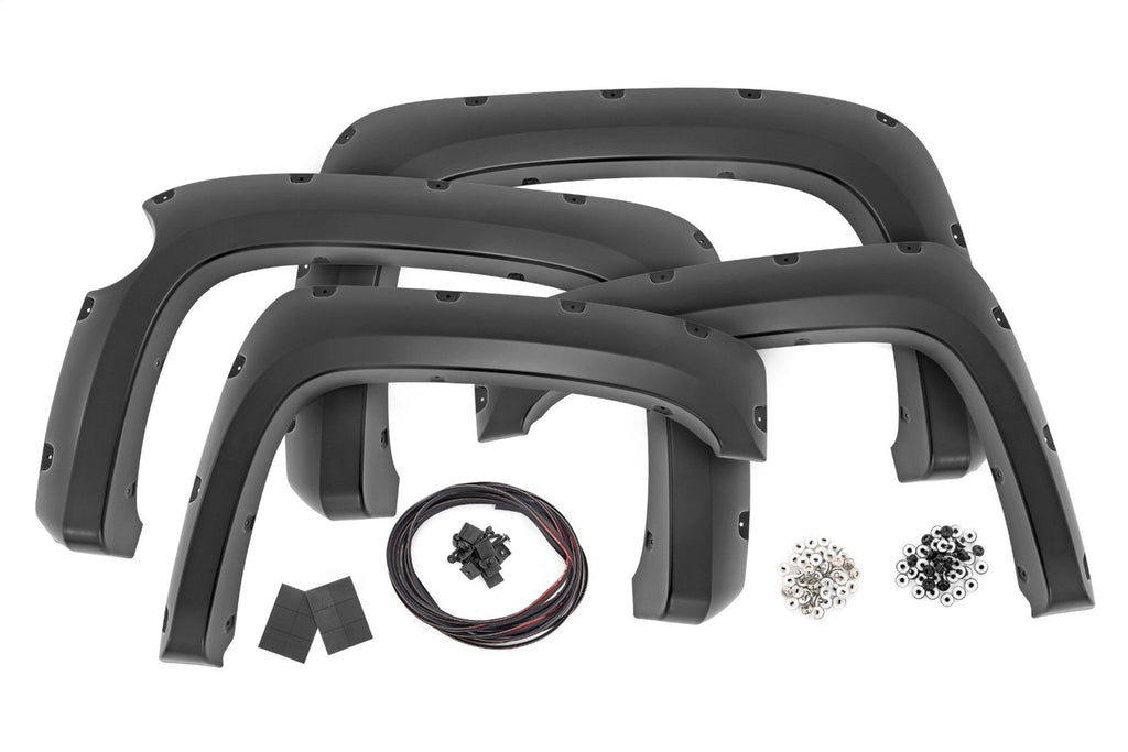 Rough Country F-C11612A Pocket Fender Flares for Select Chevrolet Silverado