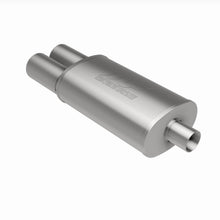 Load image into Gallery viewer, MagnaFlow Exhaust Products 14816 Straight-Through Performance Muffler; 2.25/3.5in. Center/Dual; 5x14x8 Body