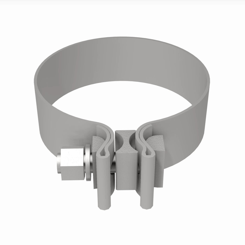 MagnaFlow Exhaust Products 10165 10 pk - Lap Joint Band Clamp - 3.50in.