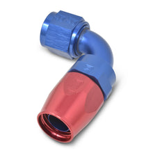 Load image into Gallery viewer, Performance--16-An-RedBlue-90-Degree-Full-Flow-Hose-End