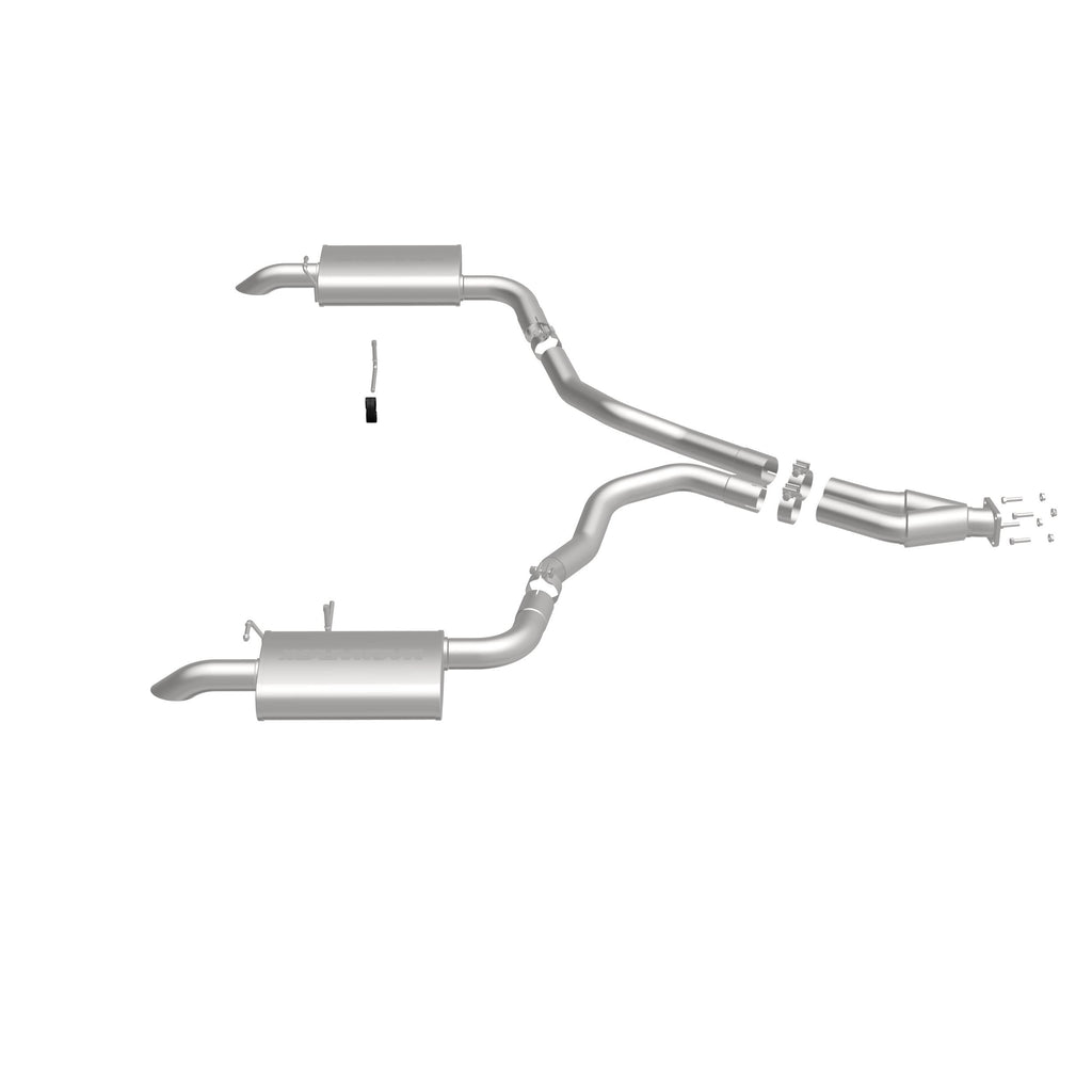 MagnaFlow Exhaust Products 16710 Street Series Satin Cat-Back System for Select Chevrolet Corvette