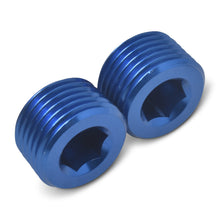 Load image into Gallery viewer, Performance-14In-Allen-Socket-Pipe-Plug-(Blue)